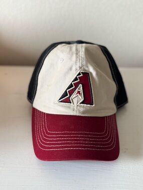Arizona Diamondbacks Red, Tan & Black MLB Cap baseball MLB